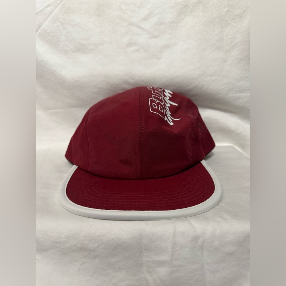 Red Cap with White Trim